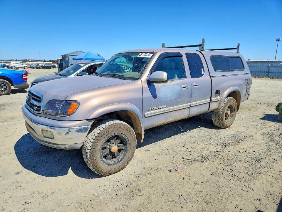 2002 Toyota Tundra VIN 5TBBT48102S246639 COPART salvage auction — VANDALISM, Ca - Salvage Certificate, sold $1,500 on 2026-07-14 (photo 1)