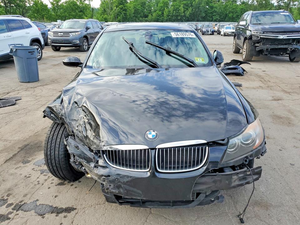 2008 BMW 3 series VIN WBAVD535X8A283525 COPART salvage auction — FRONT END, NY - MV-907A SALVAGE CERTIFICATE, sold $350 on 2026-07-21 (photo 5)