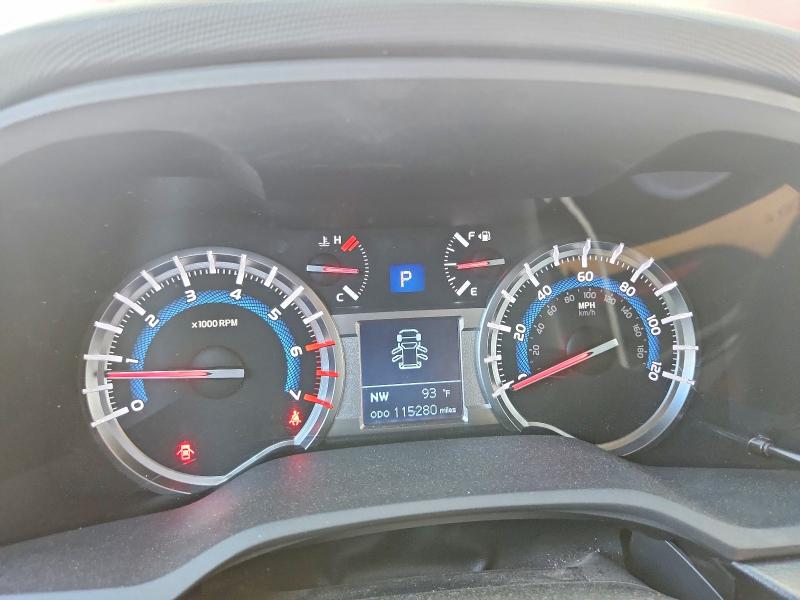 2018 Toyota 4runner VIN JTEBU5JR8J5605519 COPART salvage auction — SIDE, Tx - Salvage Vehicle Title, sold $14,900 on 2026-07-31 (photo 9)