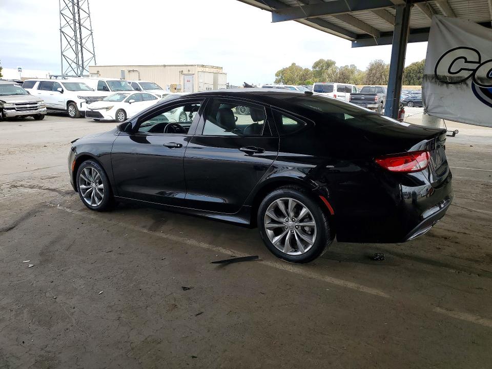 2015 Chrysler 200 VIN 1C3CCCBG0FN627491 COPART salvage auction — FRONT END, Ca - Salvage Certificate, sold $725 on 2026-07-02 (photo 2)