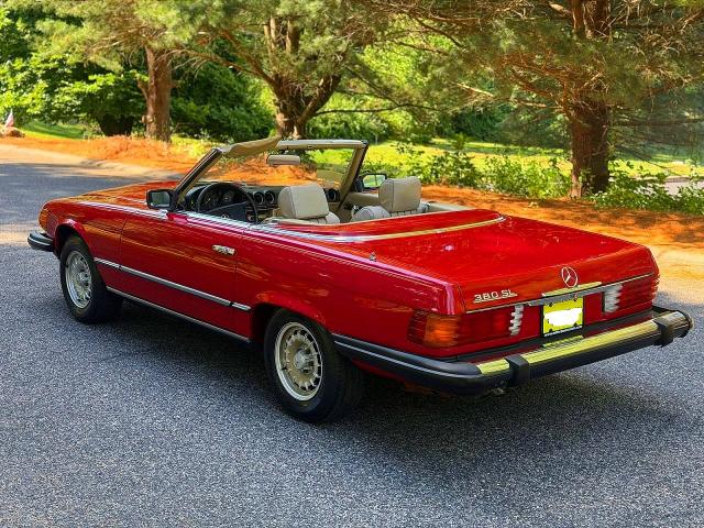 1982 Mercedes-benz 380 VIN WDBBA45A6CB013194 COPART salvage auction — NORMAL WEAR, MA - CERTIFICATE OF TITLE (P), sold $3,100 on 2026-07-02 (photo 3)