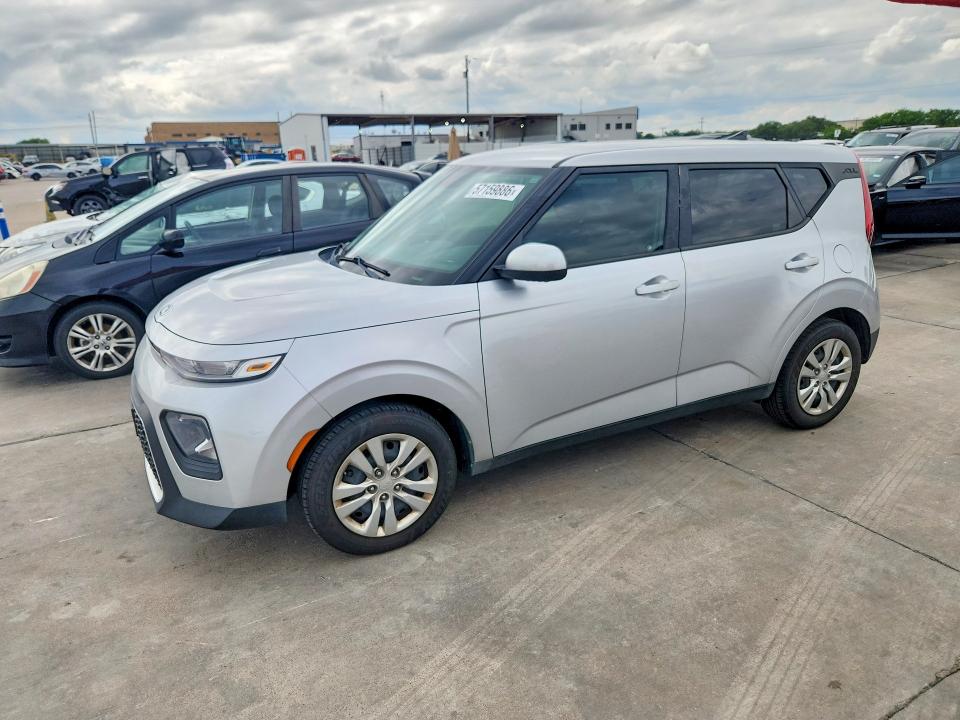 2020 Kia Soul VIN KNDJ23AU9L7073509 COPART salvage auction — HAIL, Tx - Certificate Of Title, sold $3,550 on 2026-07-27 (photo 1)