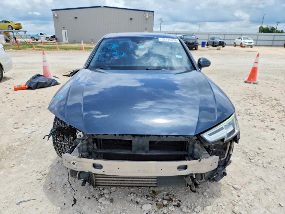 2017 Audi A4 VIN WAUFNAF4XHN000689 COPART salvage auction — FRONT END, Tx - Salvage Vehicle Title, sold $2,750 on 2026-07-30 (photo 5)