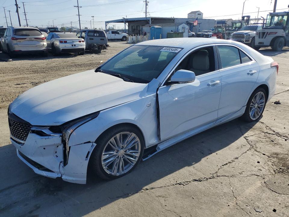2026 Cadillac Ct4 VIN 1G6DB5RK5T0105542 COPART salvage auction — FRONT END, Az - Dis/Dlr/Exp Only Salvage Title, sold $15,600 on 2026-07-29 (photo 1)