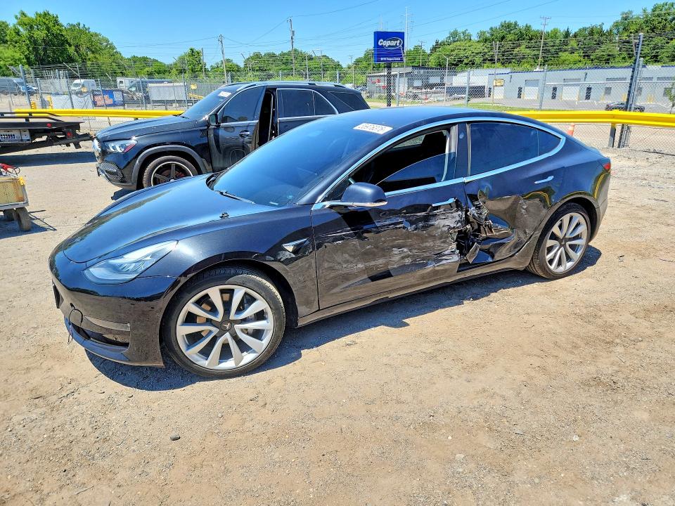 2018 Tesla VIN 5YJ3E1EB2JF090589 COPART salvage auction — SIDE, Md - Cert Of Salvage < 75% Damage, sold $6,600 on 2026-07-21 (photo 1)
