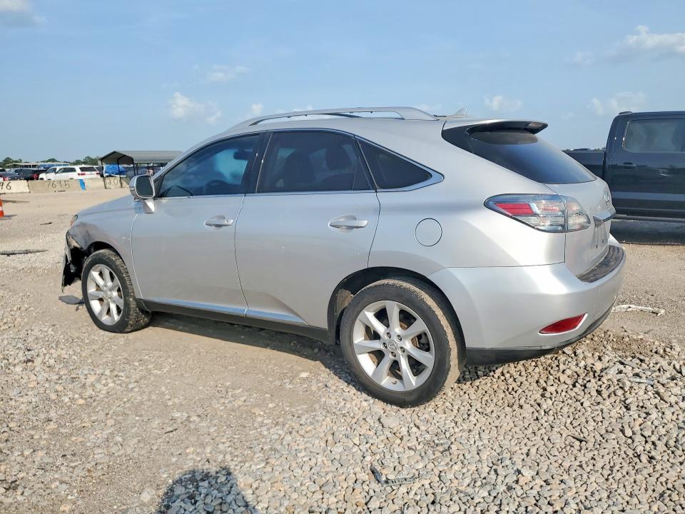 2012 Lexus Rx VIN 2T2ZK1BA1CC076443 COPART salvage auction — FRONT END, Tx - Bonded Rebuilt Salvage, sold $7,300 on 2026-08-24 (photo 2)
