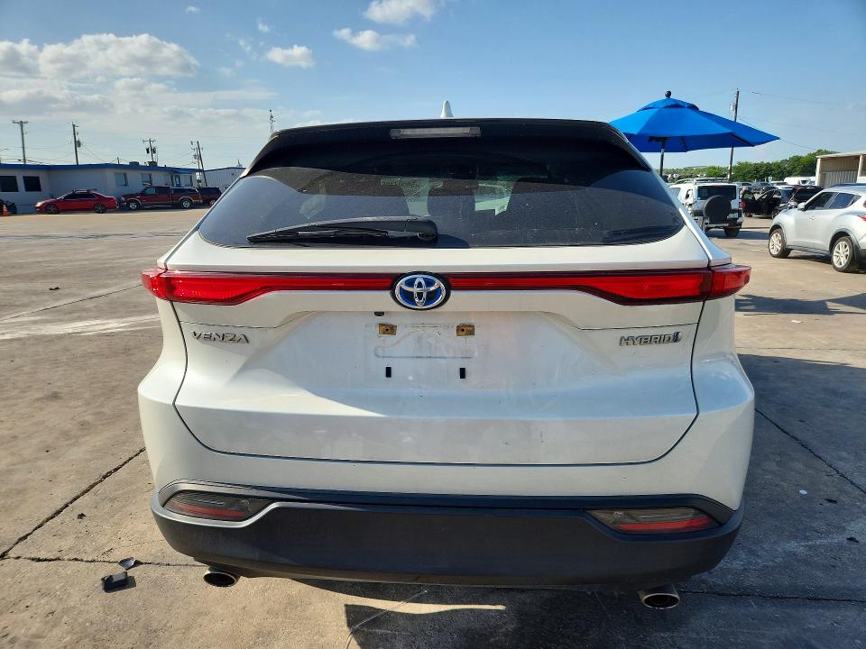 2022 Toyota Venza VIN JTEAAAAH3NJ096764 COPART salvage auction — FRONT END, Tx - Salvage Vehicle Title, sold $4,050 on 2026-07-16 (photo 6)