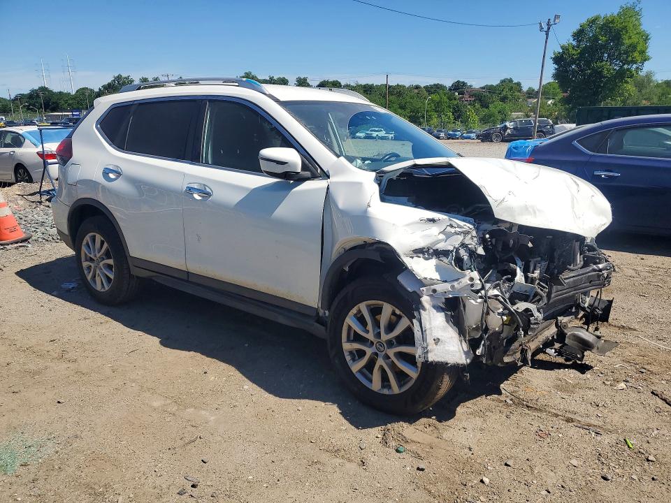 2019 Nissan Rogue VIN KNMAT2MT5KP507272 COPART salvage auction — FRONT END, Md - Cert Of Salvage > 75% Damage, sold $125 on 2026-07-23 (photo 4)
