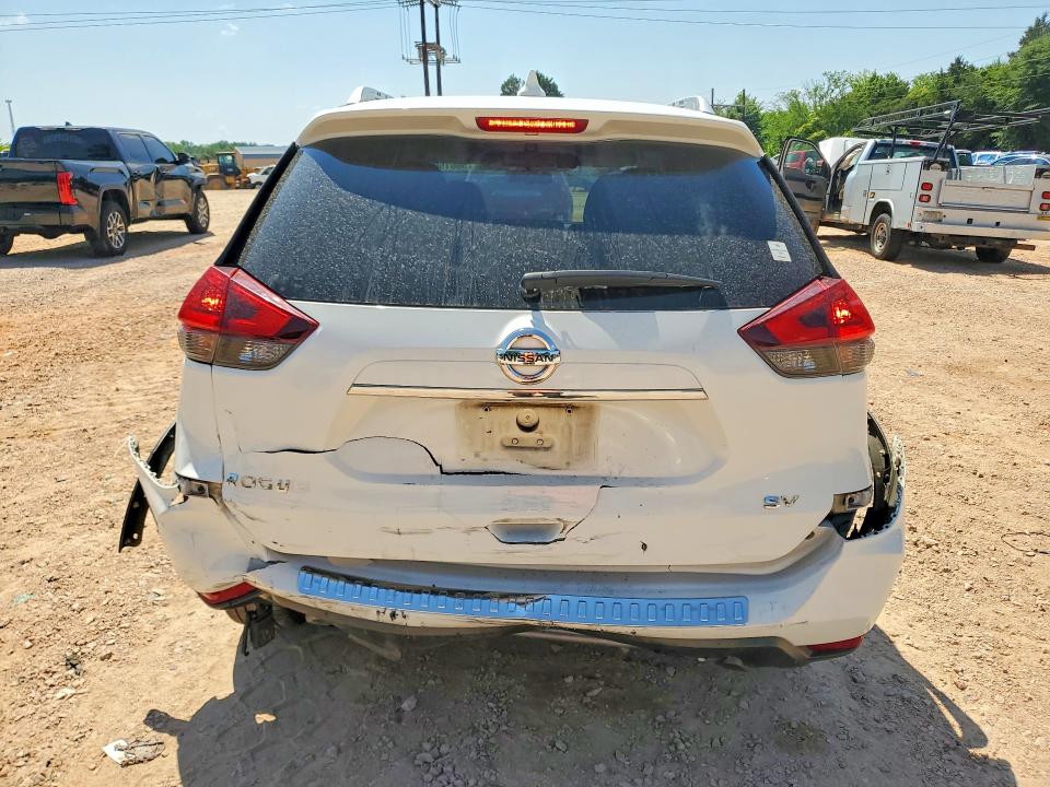 2018 Nissan Rogue VIN KNMAT2MT7JP530986 COPART salvage auction — REAR END, Nc - Salvage Certificate Of Title, sold $2,150 on 2026-07-27 (photo 6)