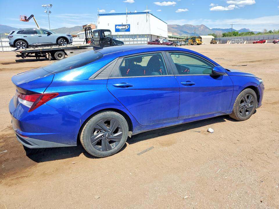 2021 Hyundai Elantra VIN 5NPLM4AG4MH047769 COPART salvage auction — FRONT END, Co - Salvage Title, sold $4,300 on 2026-07-29 (photo 3)