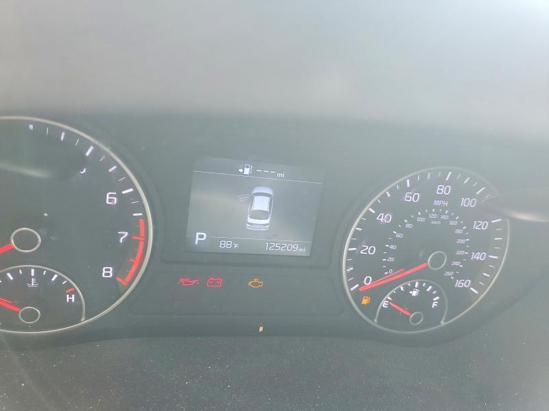 2020 Kia Optima VIN 5XXGT4L30LG387641 COPART salvage auction — FRONT END, Ms - Certificate Of Title, sold $625 on 2026-07-07 (photo 9)