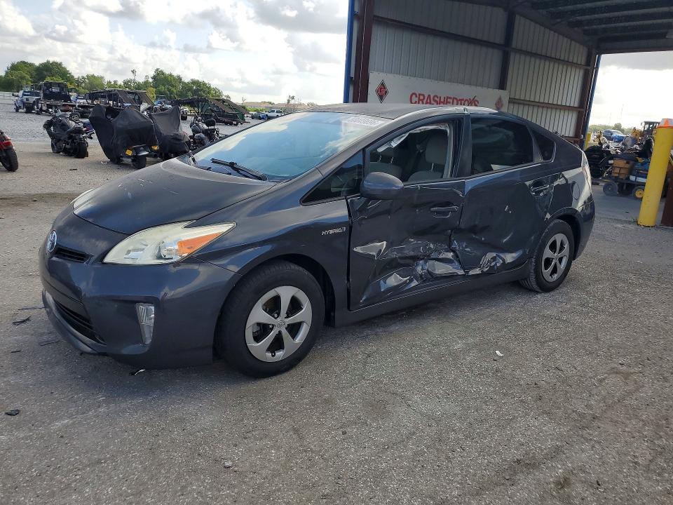 2013 Toyota VIN JTDKN3DU6D5621891 COPART salvage auction — SIDE, Fl - Cert Of Title Slvg Rebuildable, sold $1,700 on 2026-07-07 (photo 1)