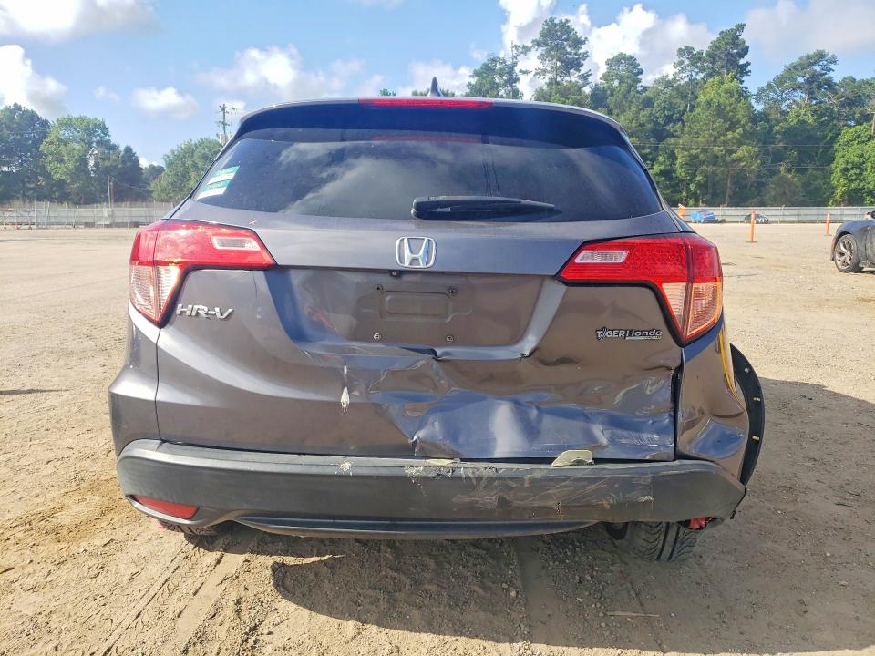 2017 Honda Hr-v VIN 3CZRU5H50HM718661 COPART salvage auction — REAR END, La - Cert Of Title-Salvage, sold $3,000 on 2026-07-02 (photo 6)