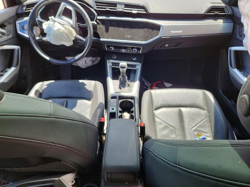 2023 Audi Q3 VIN WA1DECF35P1118906 COPART salvage auction — FRONT END, Tx - Salvage Vehicle Title, sold $3,950 on 2026-07-07 (photo 8)