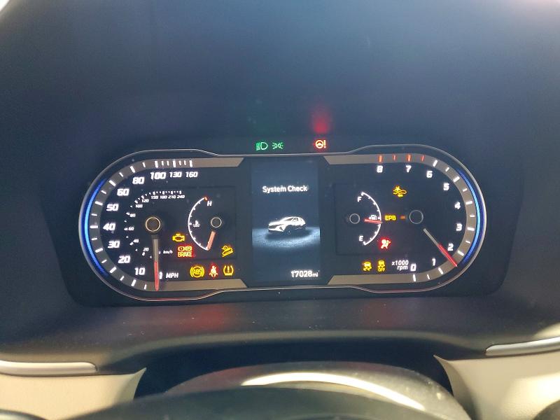 2024 Hyundai Tucson VIN KM8JBCDE9RU285174 COPART salvage auction — FRONT END, Salvage Title, sold $5,900 on 2026-07-16 (photo 9)