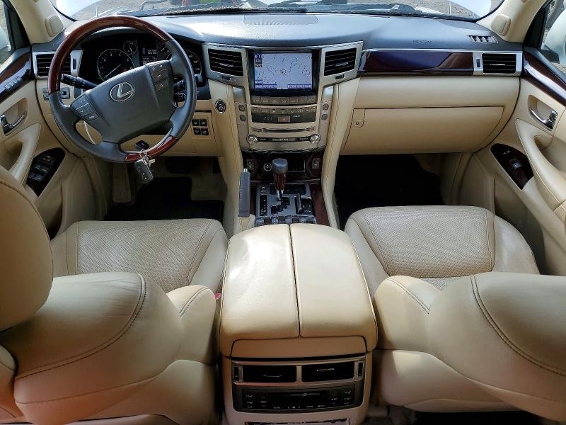 2013 Lexus Lx VIN JTJHY7AX5D4121375 COPART salvage auction — FRONT END, Ny - Mv907A With Altered Vin, sold $9,200 on 2026-07-21 (photo 8)
