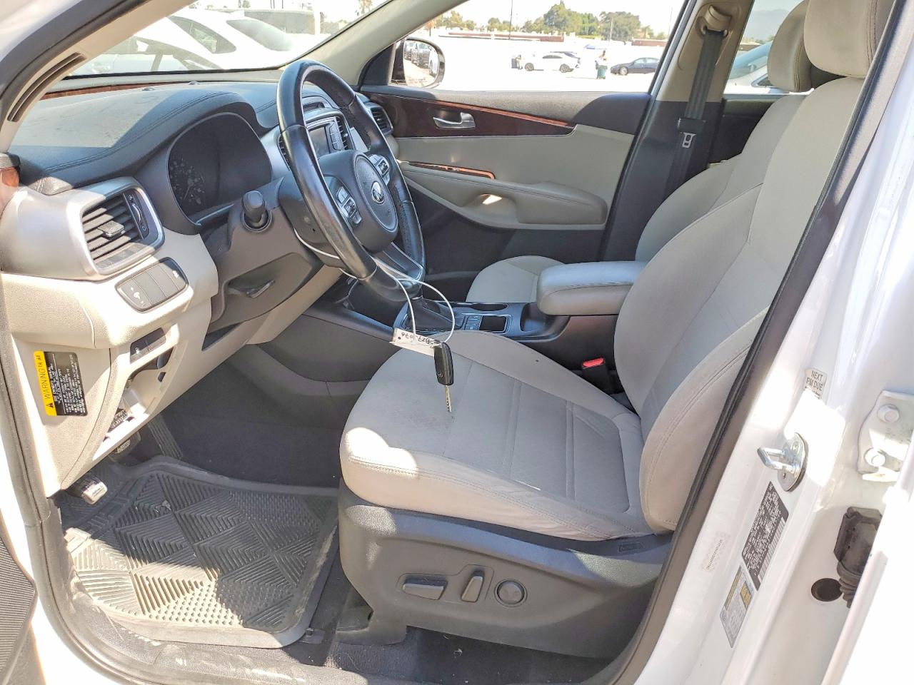 2016 Kia Sorento VIN 5XYPG4A31GG047780 COPART salvage auction — Front End, CA - SALVAGE CERTIFICATE, sold $2,900 on 2026-07-10 (photo 7)