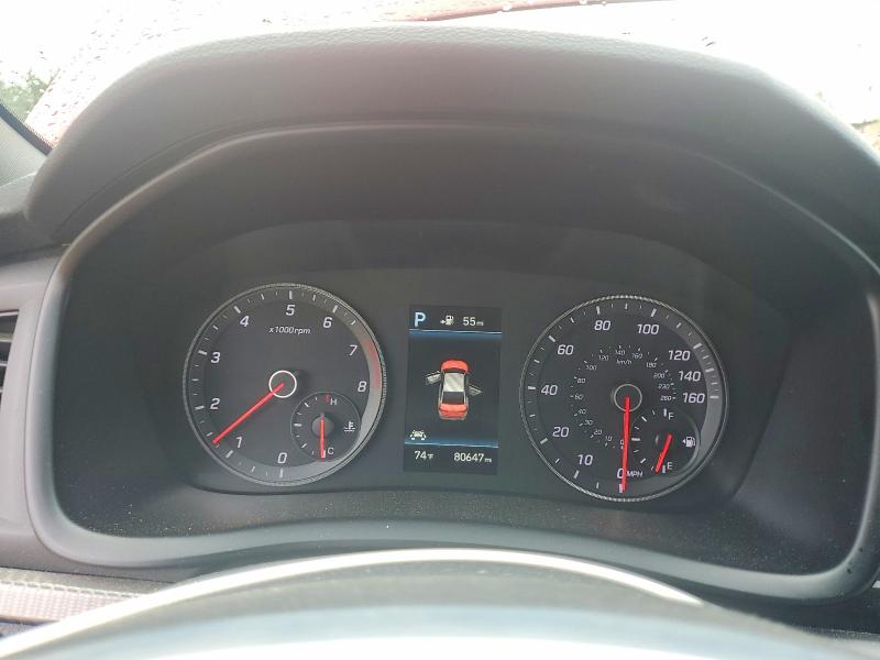 2019 Hyundai Sonata VIN 5NPE34AF5KH737384 COPART salvage auction — NORMAL WEAR, SC - CERTIFICATE OF TITLE, sold $8,100 on 2026-07-09 (photo 9)