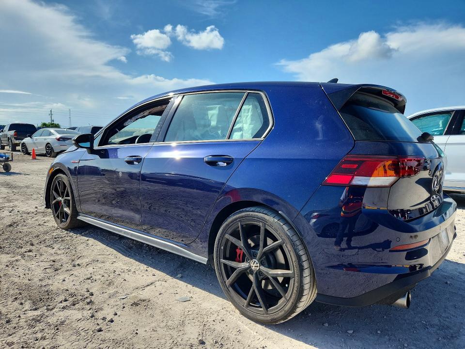2024 Volkswagen Gti VIN WVWSA7CD3RW179206 COPART salvage auction — FRONT END, Fl - Cert Of Title Slvg Rebuildable, sold $12,900 on 2026-08-05 (photo 2)