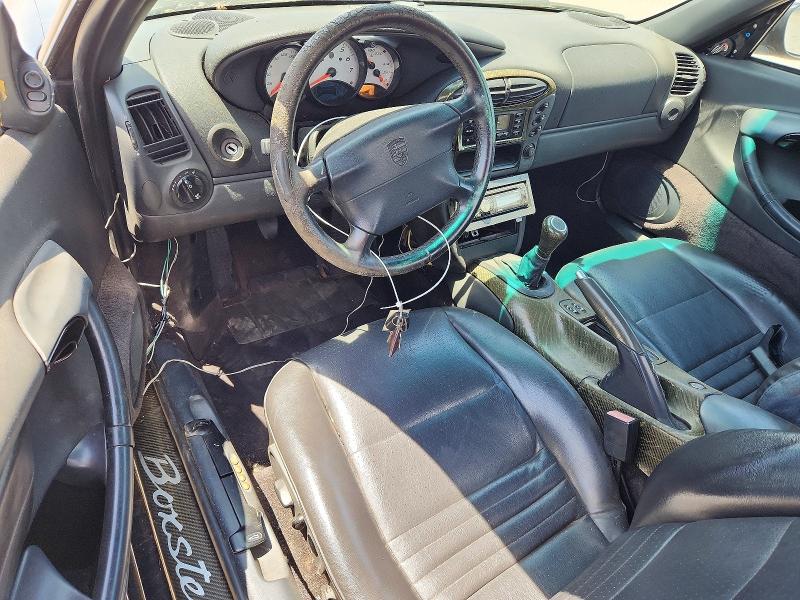 1998 Porsche Boxster VIN WP0CA2985WU622884 COPART salvage auction — ROOF, Pa - Cert Of Salvage-R=Reconstructe (P), sold $1,200 on 2026-07-02 (photo 8)
