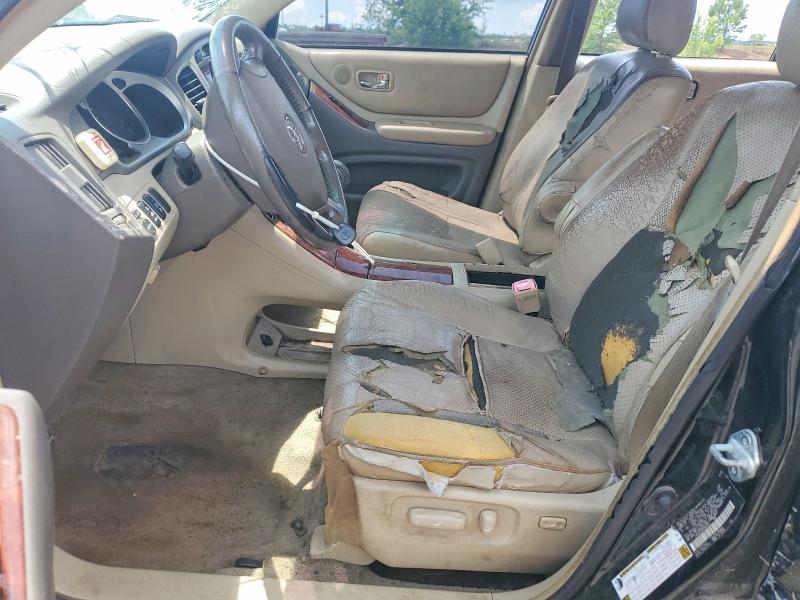 2005 Toyota Highlander VIN JTEDP21A450081331 COPART salvage auction — SIDE, Sc - Cert Of Title-Salvage, sold $600 on 2026-07-17 (photo 7)