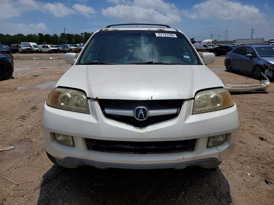 2004 Acura Mdx VIN 2HNYD18934H530426 COPART salvage auction — REAR END, TX - SALVAGE VEHICLE TITLE, sold $425 on 2026-07-02 (photo 5)