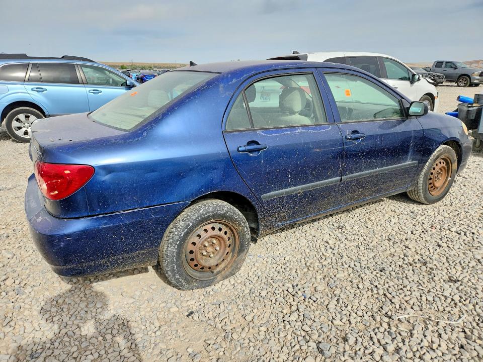 2006 Toyota Corolla VIN JTDBR32E860057693 COPART salvage auction — NORMAL WEAR, Ut - Certificate Of Title, sold $525 on 2026-07-31 (photo 3)