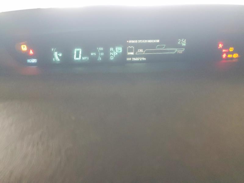 2011 Toyota Prius VIN JTDKN3DU9B0312832 COPART salvage auction — FRONT END, CA - SALVAGE CERTIFICATE, sold $725 on 2026-07-23 (photo 9)