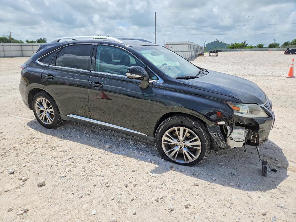 2014 Lexus Rx VIN 2T2ZK1BA2EC145840 COPART salvage auction — FRONT END, TX - SALVAGE VEHICLE TITLE, sold $8,000 on 2026-07-02 (photo 4)