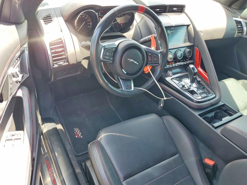 2020 Jaguar F-type VIN SAJDD1GX2LCK63917 COPART salvage auction — SIDE, TX - SALVAGE VEHICLE TITLE, sold $14,800 on 2026-07-06 (photo 8)