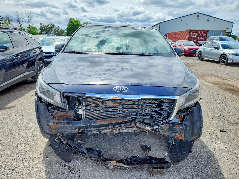 2019 Kia SEDONA VIN KNDMB5C11K6463746 COPART salvage auction — FRONT END, On - Permit Salvage, sold $1,300 on 2026-07-14 (photo 5)