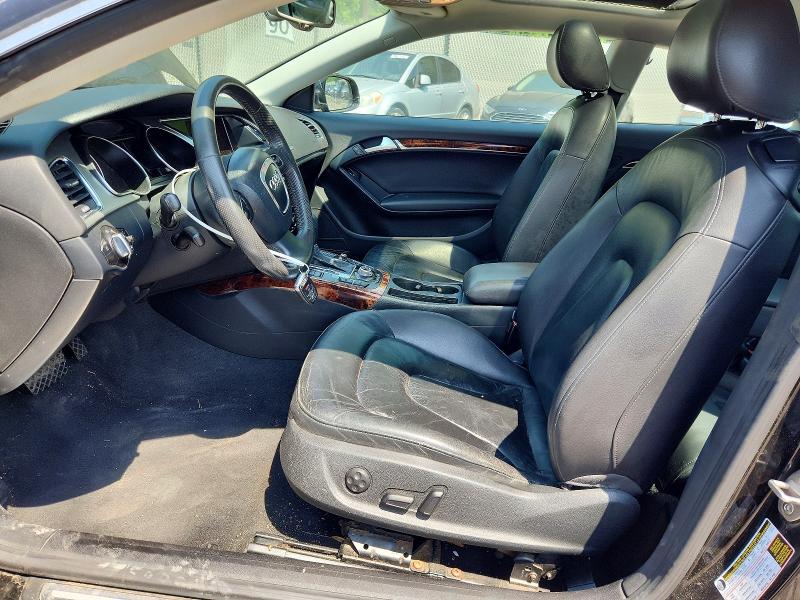 2011 Audi A5 VIN WAULFAFR8BA009143 COPART salvage auction — FRONT END, Pa - Certificate Of Salvage, sold $575 on 2026-07-08 (photo 7)