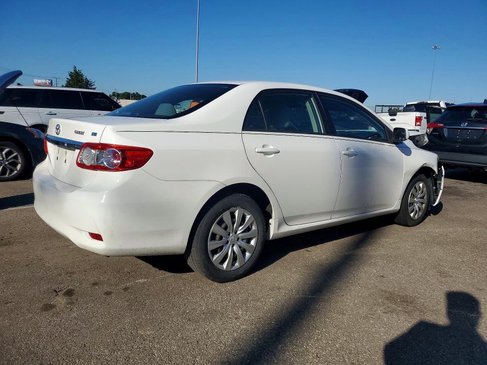 2012 Toyota Corolla VIN 5YFBU4EE8CP055010 COPART salvage auction — FRONT END, Oh - Cert Of Title-Salvage, sold $2,200 on 2026-07-17 (photo 3)