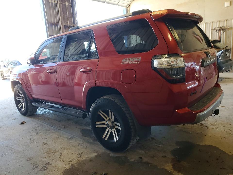 2015 Toyota 4runner VIN JTEBU5JR0F5204893 COPART salvage auction — HAIL, Tx - Certificate Of Title, sold $13,900 on 2026-07-24 (photo 2)