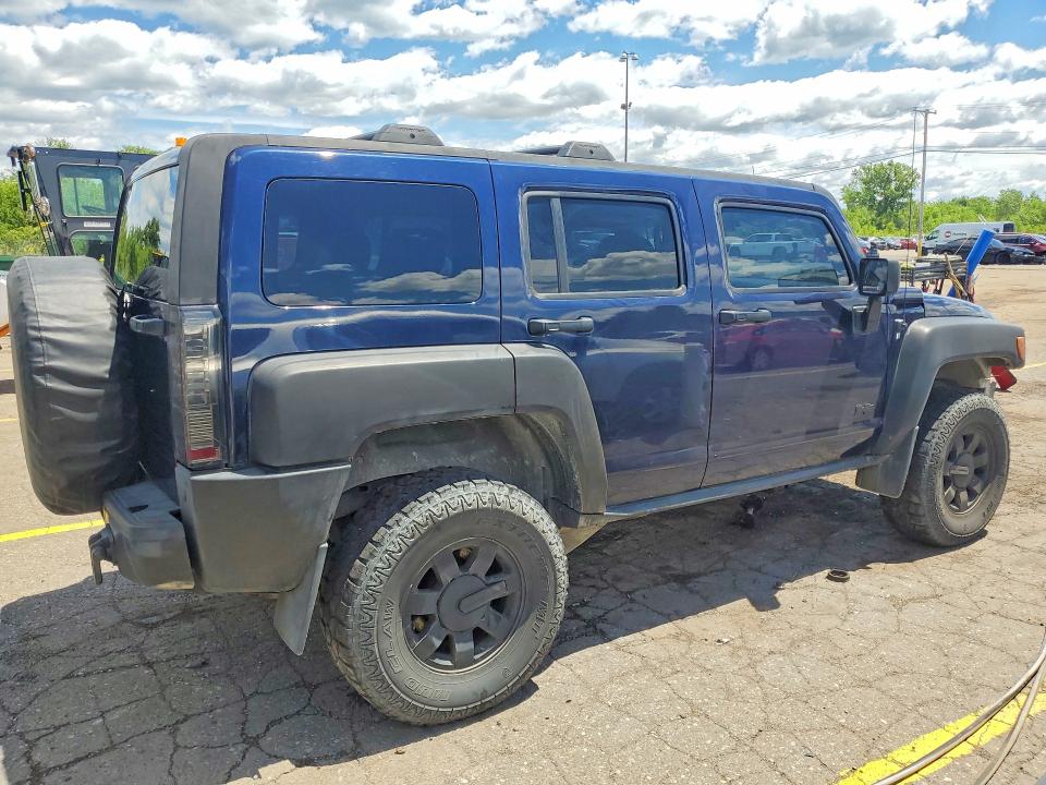 2007 Hummer H3 VIN 5GTDN13E478198005 COPART salvage auction — FRONT END, Mi - Certificate Of Title, sold $1,400 on 2026-07-17 (photo 3)