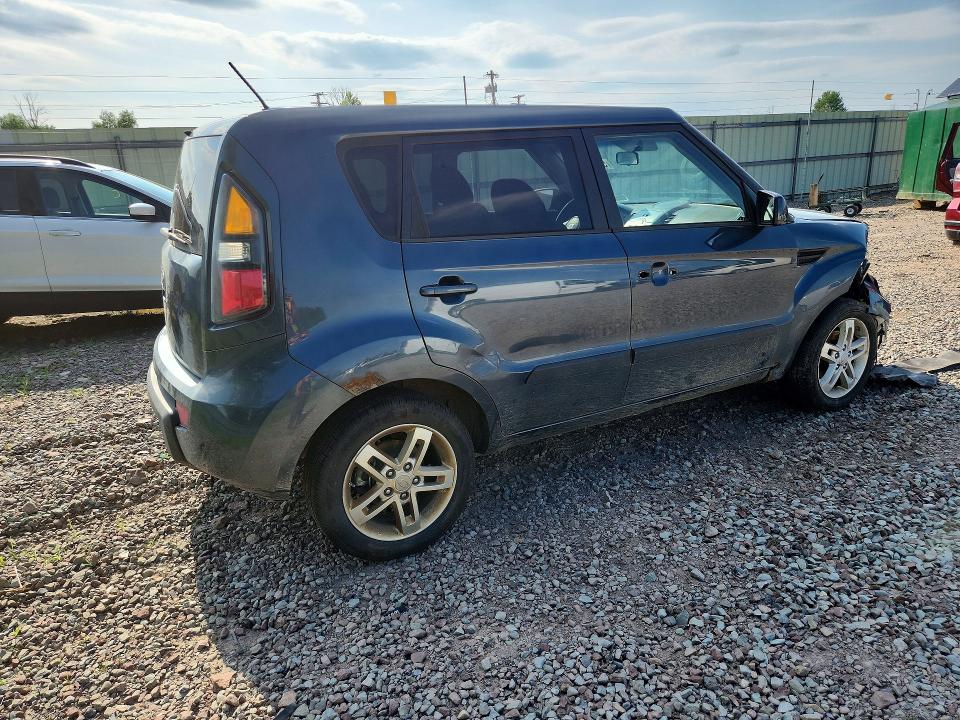 2011 Kia Soul VIN KNDJT2A26B7195703 COPART salvage auction — FRONT END, Ny - Mv-907A Salvage Certificate, sold $500 on 2026-07-20 (photo 3)