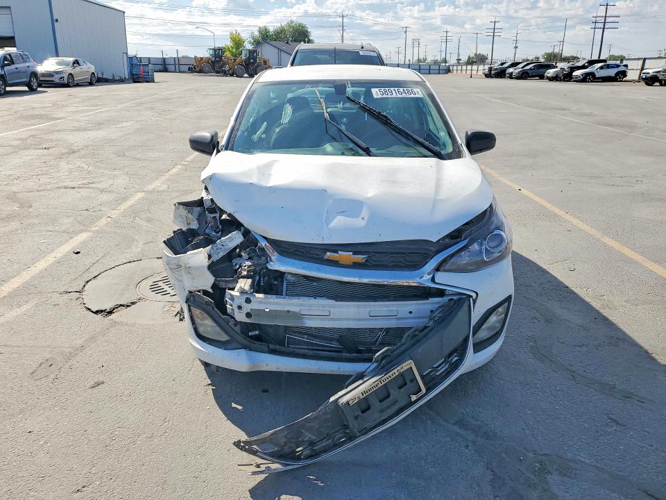 2021 Chevrolet VIN KL8CB6SA3MC713956 COPART salvage auction — FRONT END, Id - Salvage Certificate Of Title, sold $900 on 2026-07-23 (photo 5)