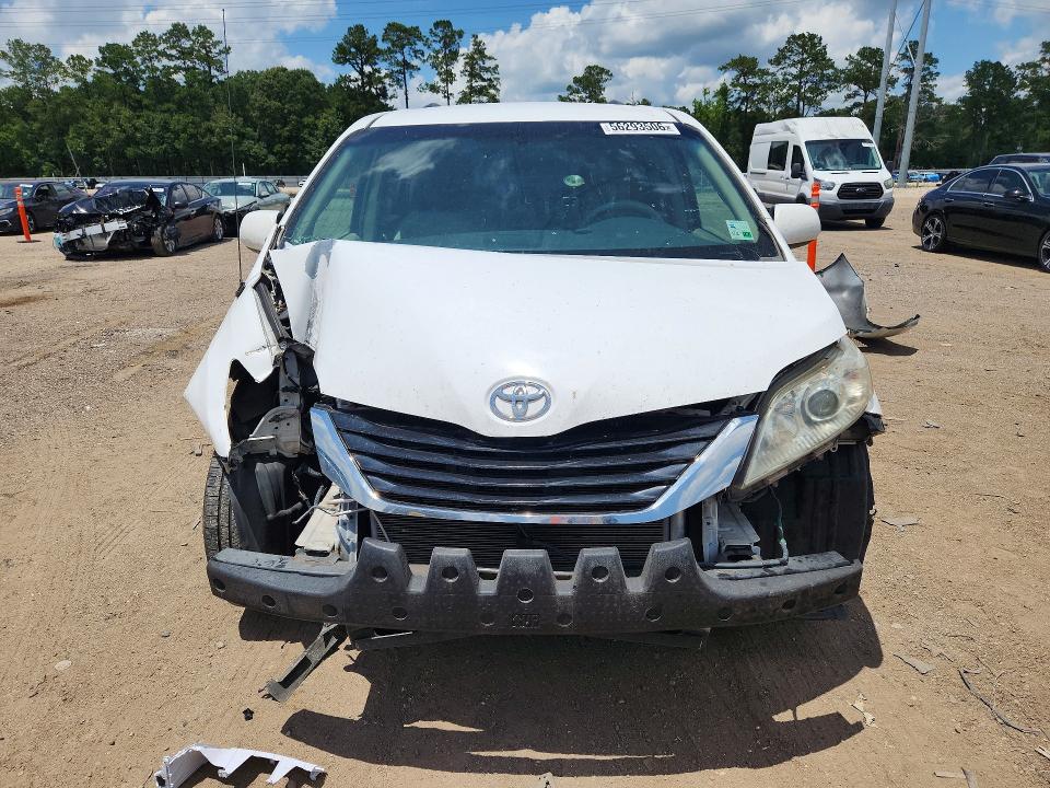 2014 Toyota VIN 5TDKK3DC2ES472679 COPART salvage auction — FRONT END, La - Cert Of Title-Salvage, sold $1,100 on 2026-07-17 (photo 5)
