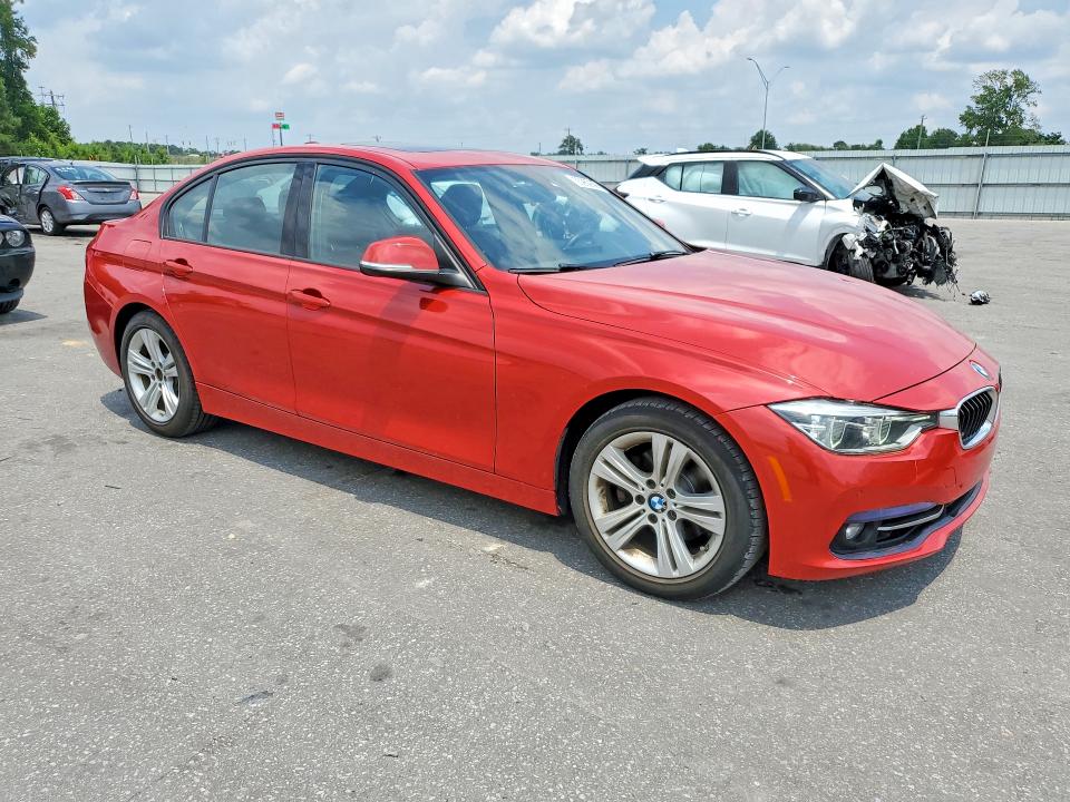2016 BMW 3er VIN WBA8E9C52GP847682 COPART salvage auction — WATER/FLOOD, Nc - Salvage Cert-Water/Flood Damag, sold $2,300 on 2026-07-16 (photo 4)