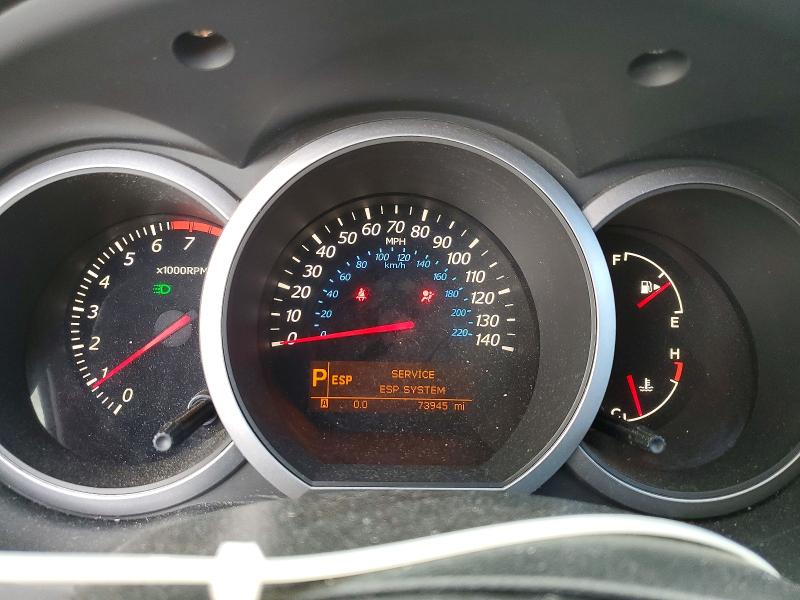 2010 Suzuki Grand vitara VIN JS3TE0D2XA4100337 COPART salvage auction — NORMAL WEAR, FL - CERTIFICATE OF TITLE, sold $1,200 on 2026-07-08 (photo 9)