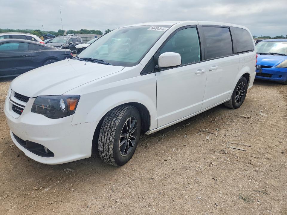 2019 Dodge Caravan VIN 2C4RDGEG6KR557207 COPART salvage auction — REAR END, Ks - Cert Of Title-Salvage, sold $2,050 on 2026-07-09 (photo 1)