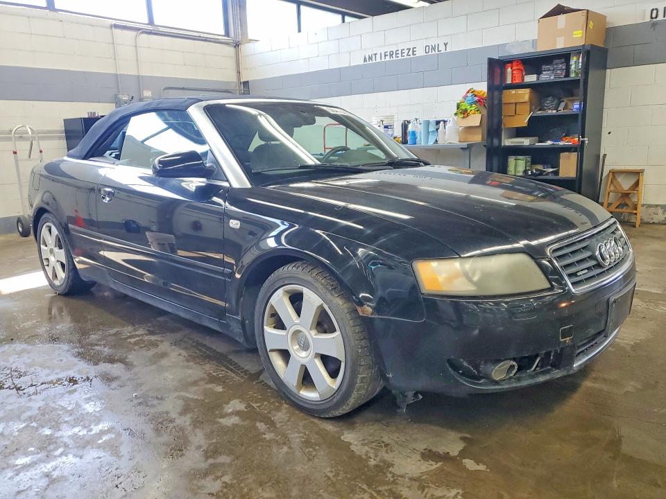 2005 Audi A4 quattro VIN WAUDT48H45K012557 COPART salvage auction — MECHANICAL, Il - Certificate Of Title, sold $350 on 2026-07-27 (photo 4)