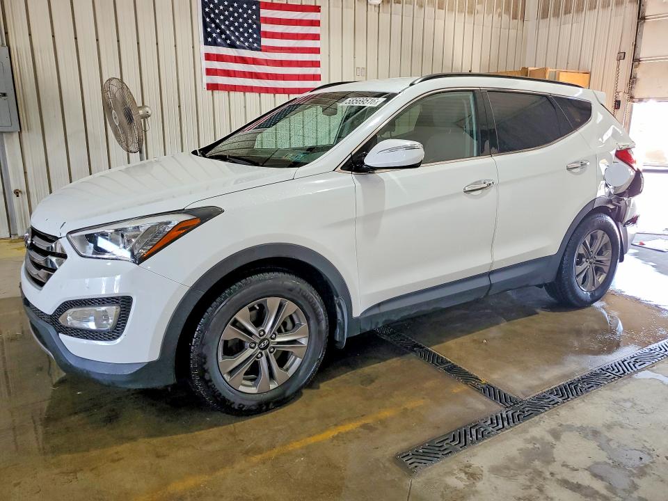 2016 Hyundai Santa fe VIN 5XYZUDLB2GG310235 COPART salvage auction — REAR END, Pa - Certificate Of Salvage, sold $2,350 on 2026-07-09 (photo 1)