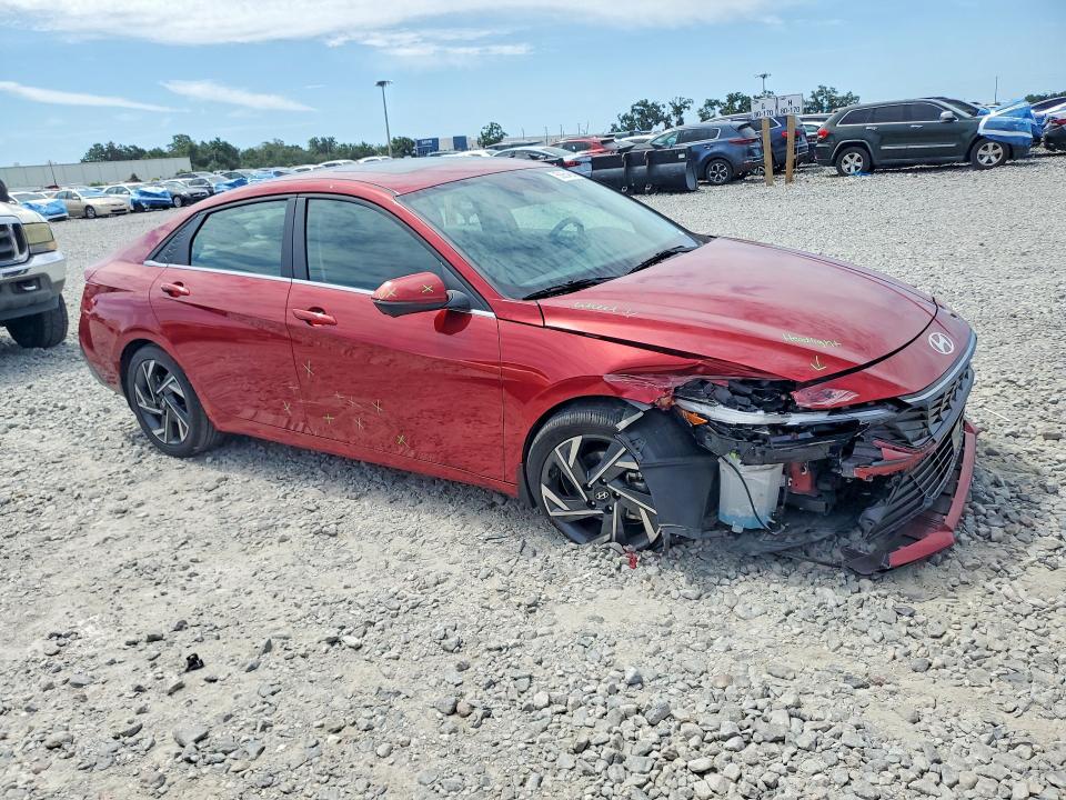 2024 Hyundai Elantra VIN KMHLP4DG6RU686179 COPART salvage auction — FRONT END, Fl - Cert Of Title Slvg Rebuildable, sold $5,500 on 2026-07-20 (photo 4)