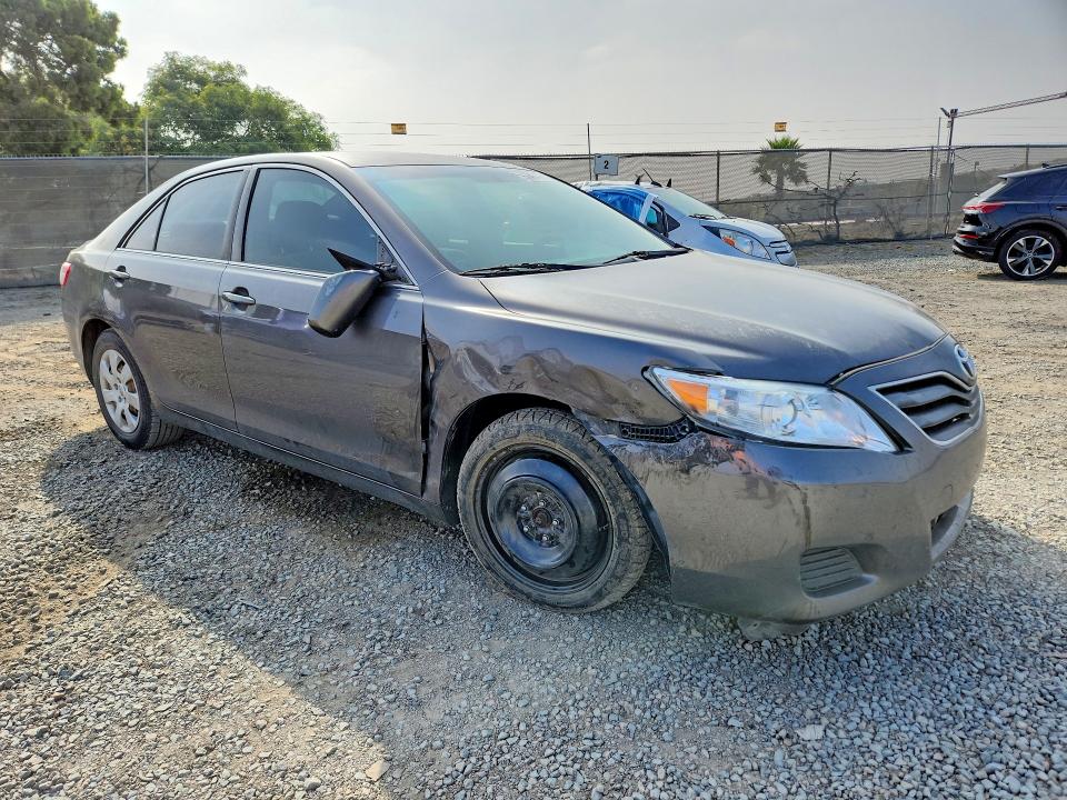 2010 Toyota Camry VIN JTNBK3EK0A3049726 COPART salvage auction — FRONT END, CA - SALVAGE CERTIFICATE, sold $725 on 2026-07-31 (photo 4)