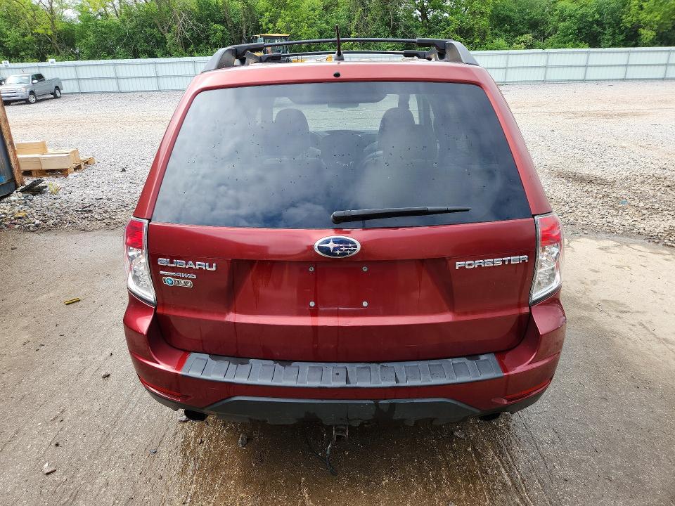2010 Subaru Forester VIN JF2SH6DC6AH722442 COPART salvage auction — HAIL, Wi - Junked Vehicle Bill Of Sale, sold $725 on 2026-07-20 (photo 6)