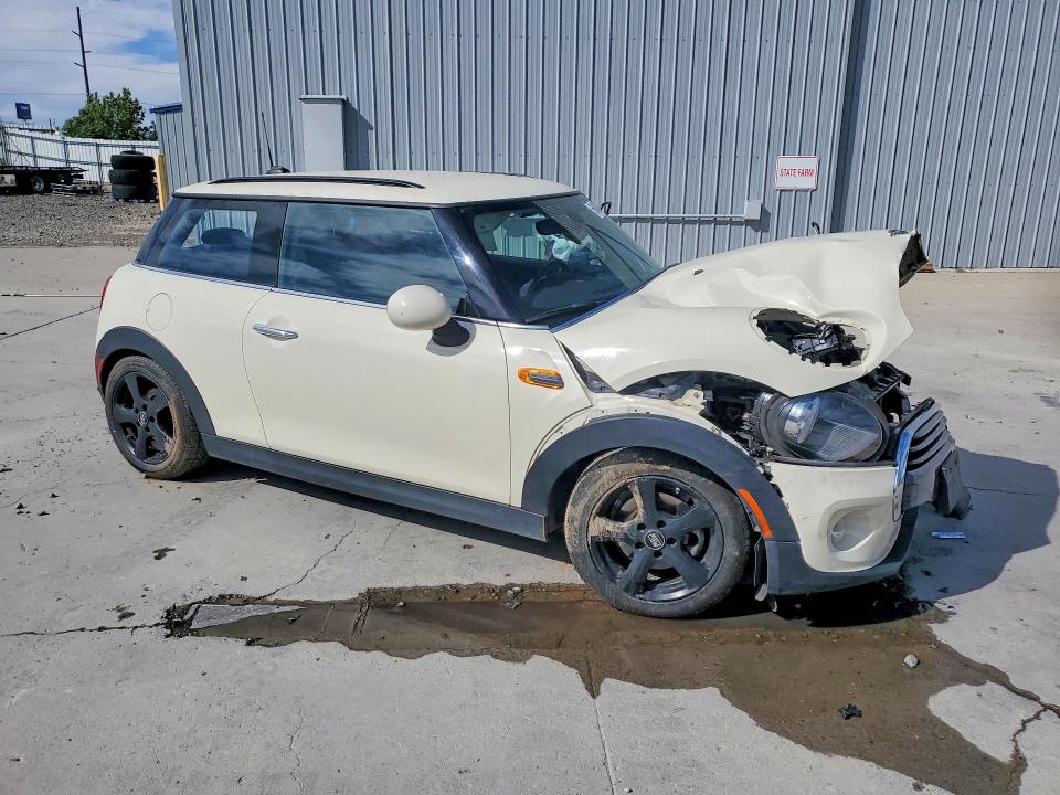 2019 Mini Cooper VIN WMWXP5C51K2D72243 COPART salvage auction — FRONT END, Ca - Salvage Certificate, sold $200 on 2026-07-30 (photo 4)