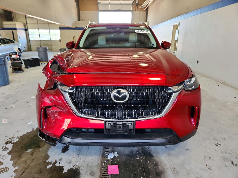 2024 Mazda Cx-90 VIN JM3KKCHD1R1105303 COPART salvage auction — FRONT END, Va - Cert Of Title - Salvage, sold $8,900 on 2026-07-10 (photo 5)
