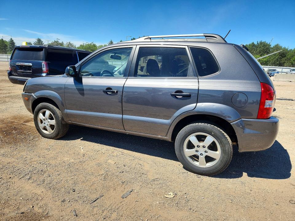 2008 Hyundai Tucson VIN KM8JM12B98U858919 COPART salvage auction — FRONT END, IL - SALVAGE CERTIFICATE, sold $875 on 2026-07-28 (photo 2)