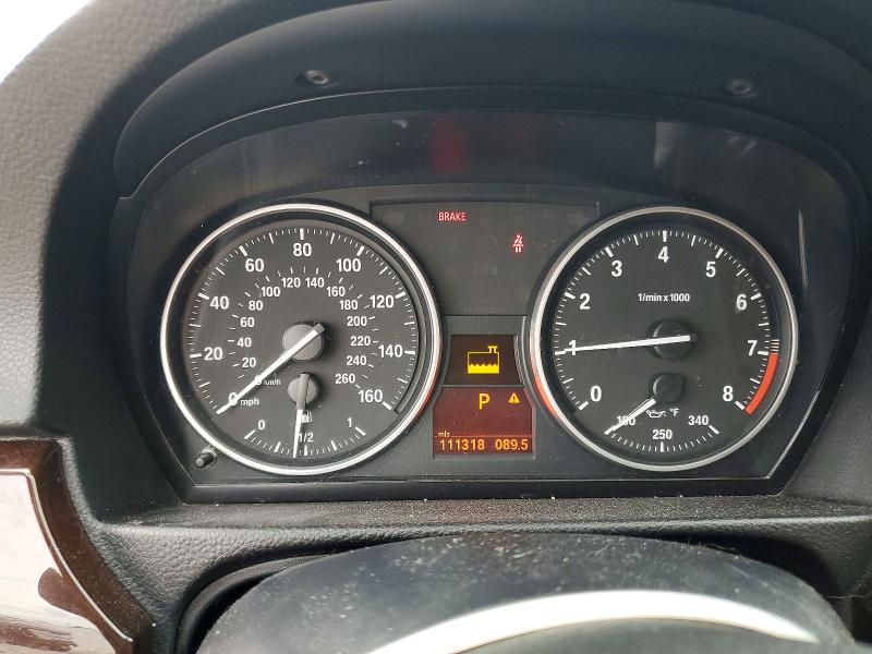 2011 BMW 3er VIN WBAKE3C56BE769110 COPART salvage auction — FRONT END, Ky - Bill Of Sale/Part Only/No Titl, sold $825 on 2026-08-03 (photo 9)